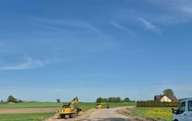 Galeria aktualności Trwa rozbudowa drogi powiatowej Nr 1364B 4
