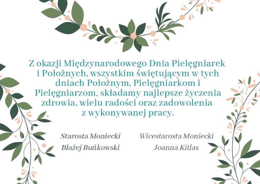 karta z&nbsp;życzeniami dla pielęgniarek