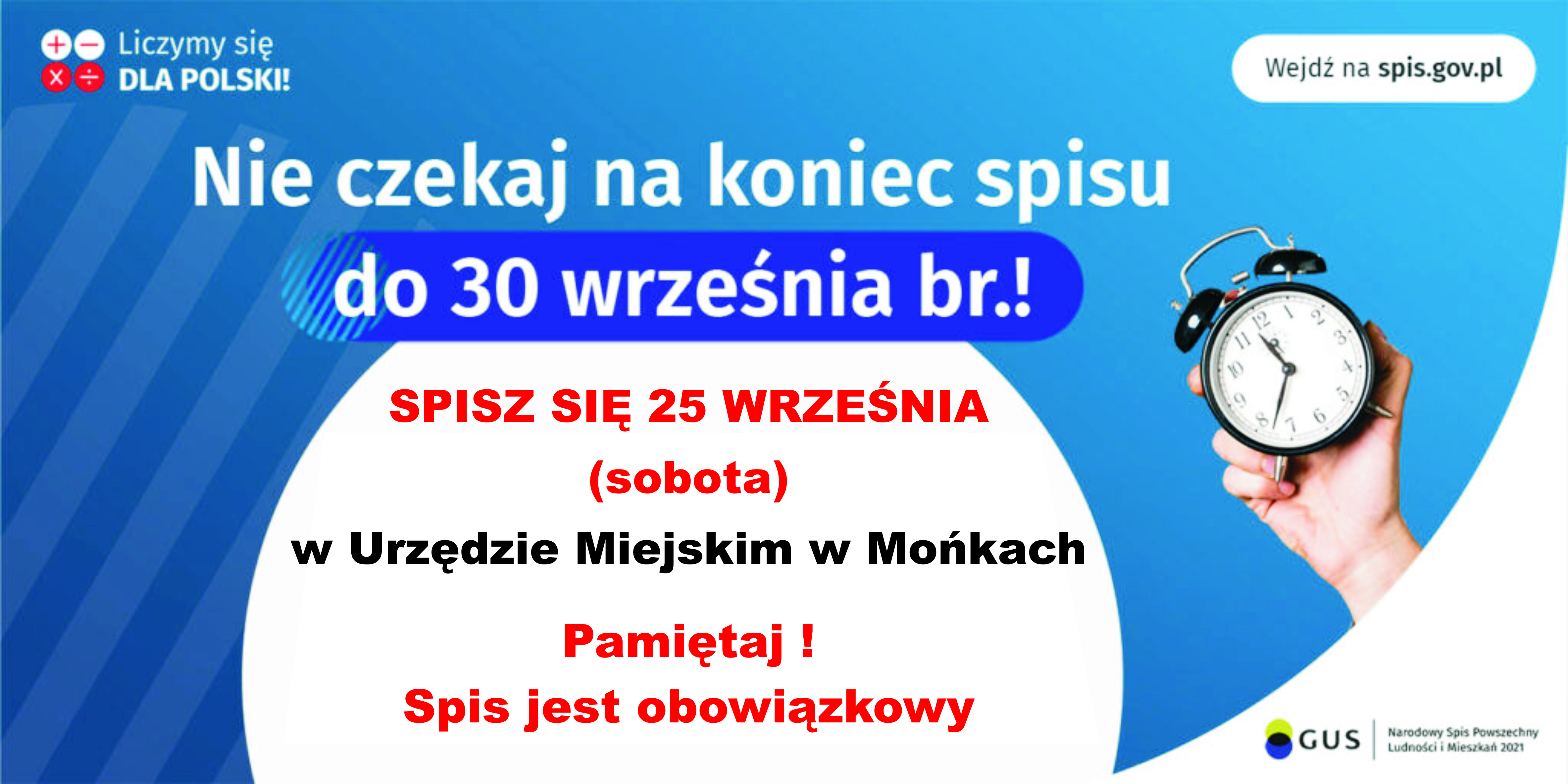 Plakat Spisu Powszechnego