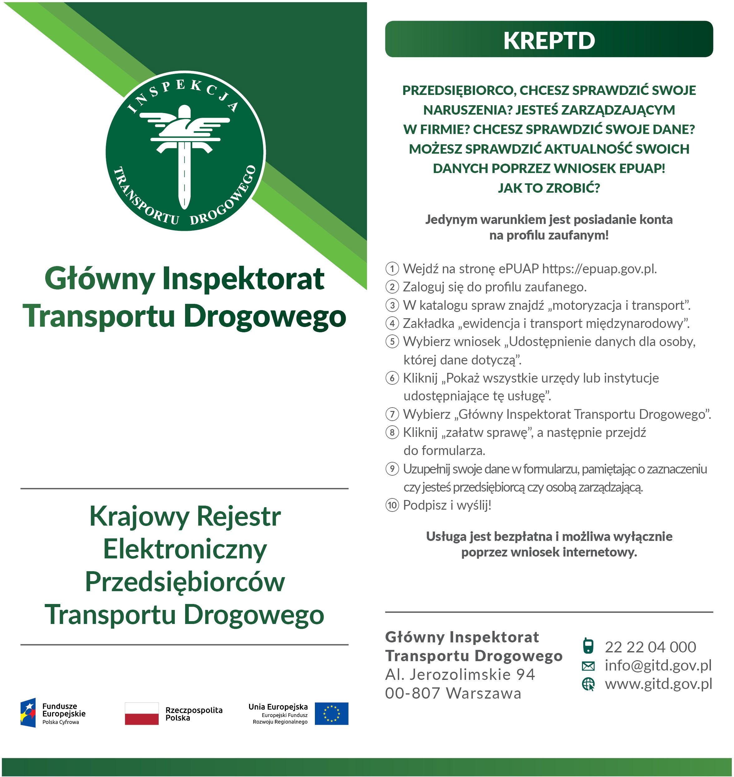 Plakat KREPTD 1