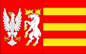 Flaga Powiatu Monieckiego